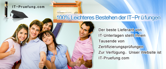 100% Leichteres Bestehen der IT-Pruefungen